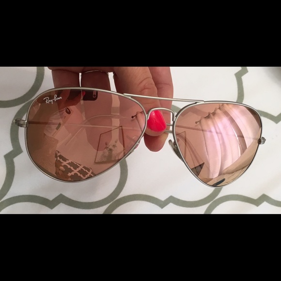 Ray Ban Aviator-Copper Flash/Silver 58mm - Picture 4 of 7